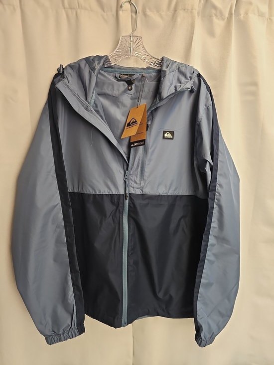 Quiksilver Other - Quiksilver Men’s Two-Tone Blue Windbreaker Jacket Sz L/G